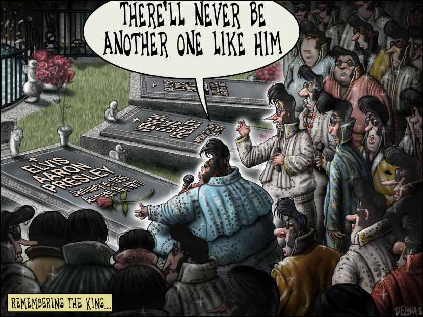 Remembering the King Elvis Aug 16