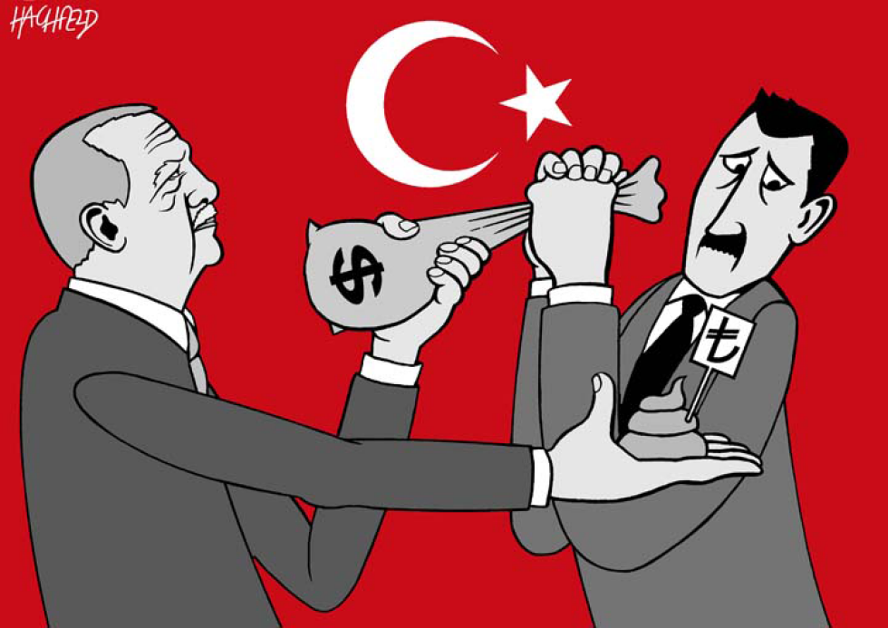 money changer Erdogan