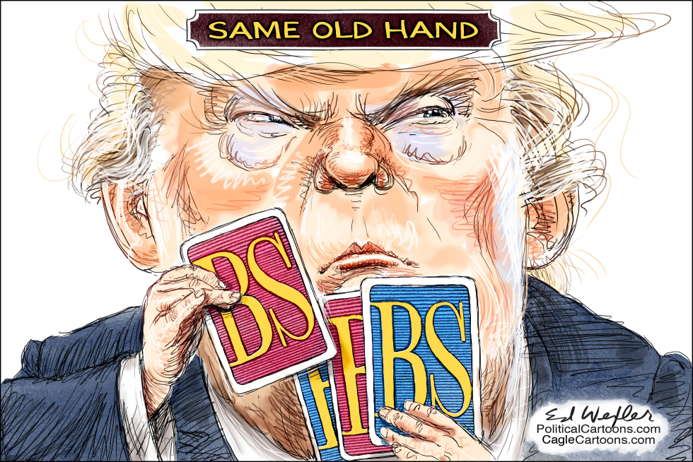  TRUMP BS CARDS by Ed Wexler