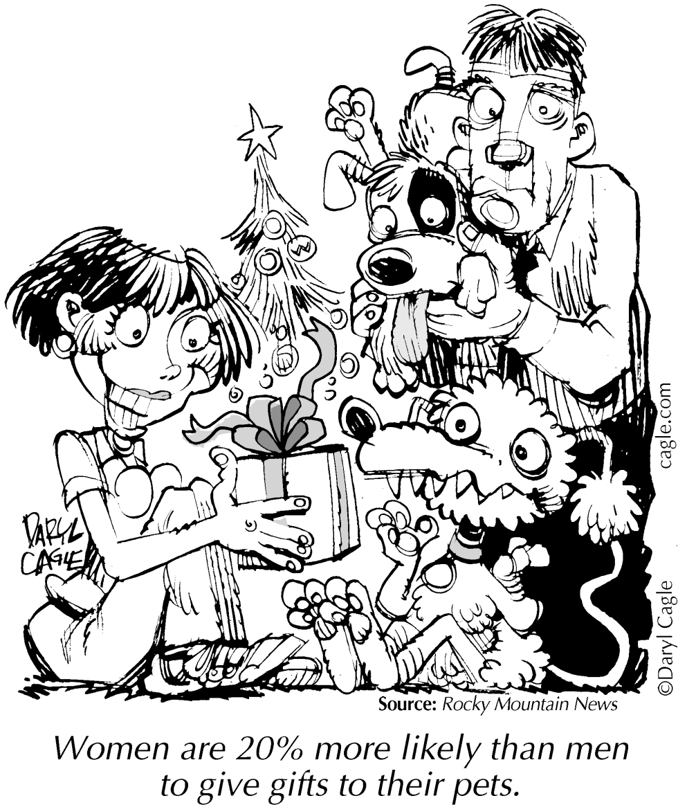 TRUE - Women Give Gifts to Pets
