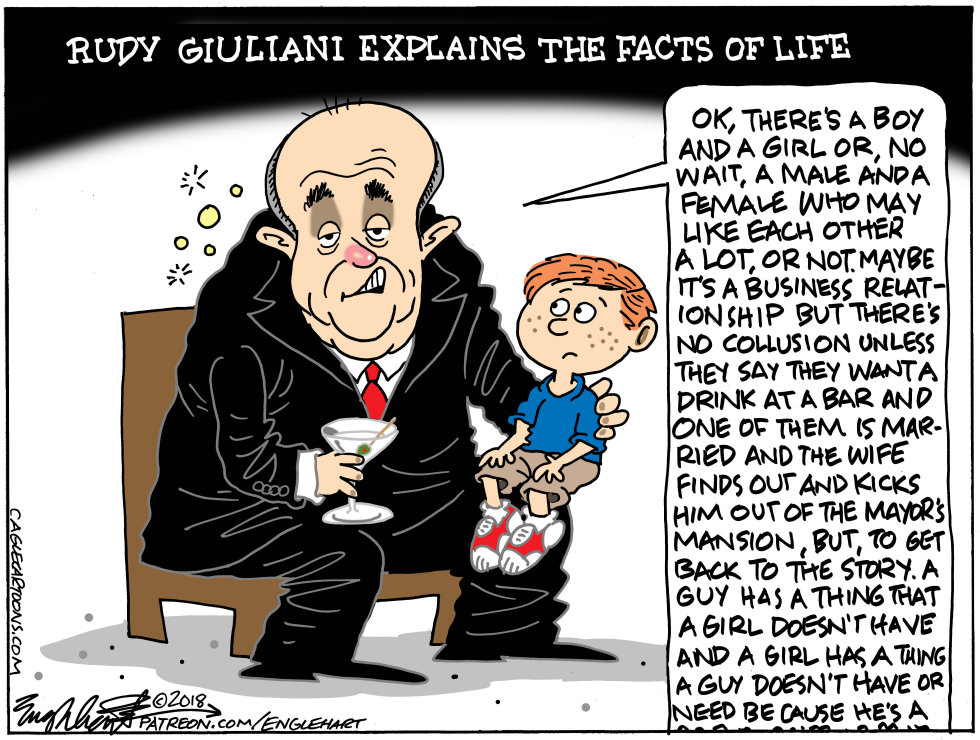  RUDY GIULIANI by Bob Englehart