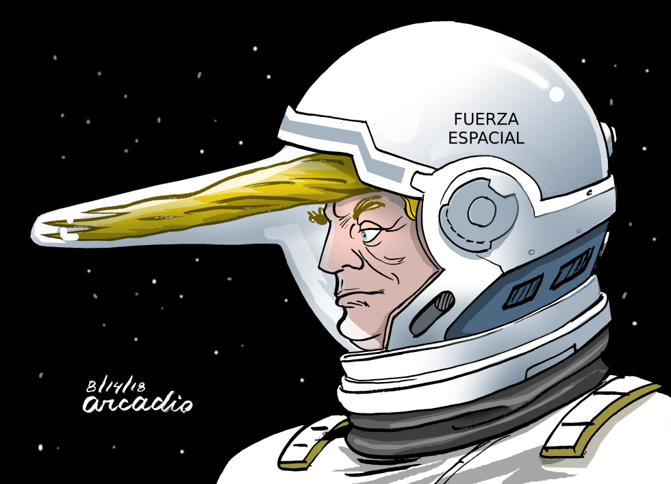  FUERZA ESPACIAL by Arcadio Esquivel