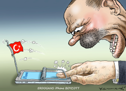 ERDOGANS IPHONE BOYCOTT by Marian Kamensky