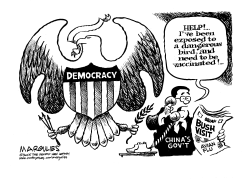 BUSH CHINA VISIT by Jimmy Margulies