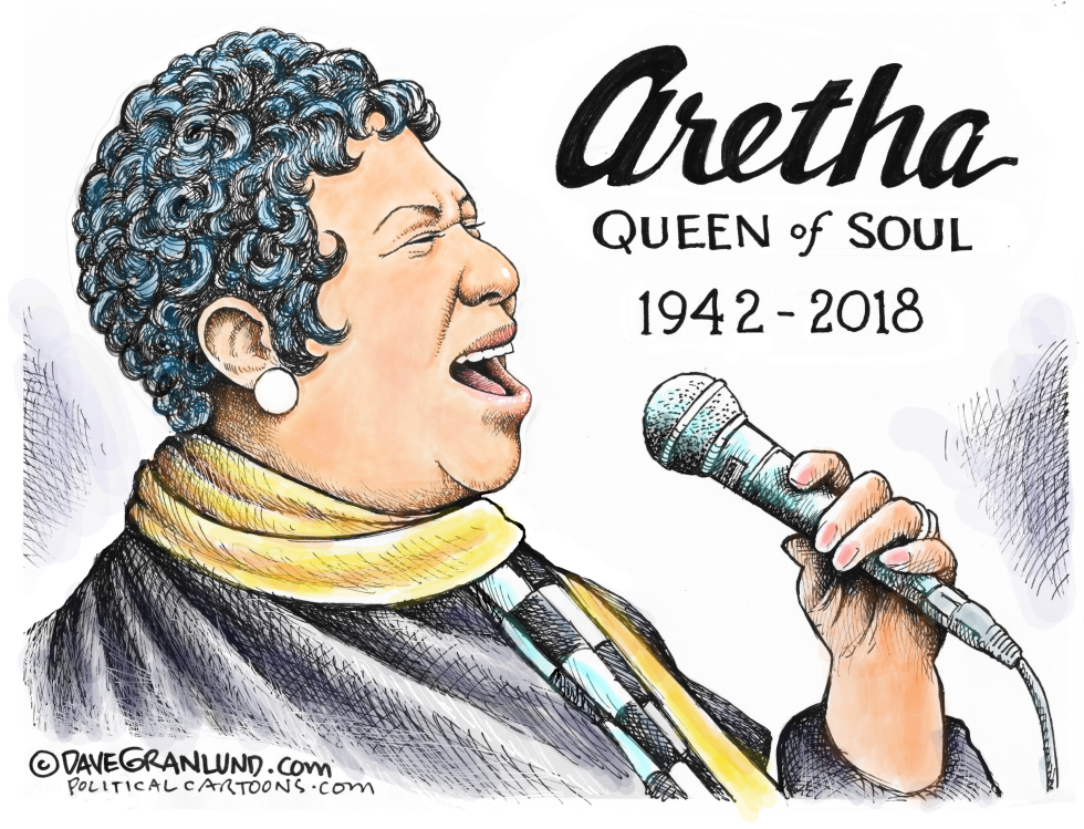  ARETHA FRANKLIN TRIBUTE by Dave Granlund