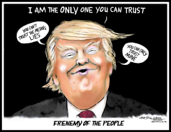 TRUMP FRENEMY OF THE PEOPLE by J.D. Crowe