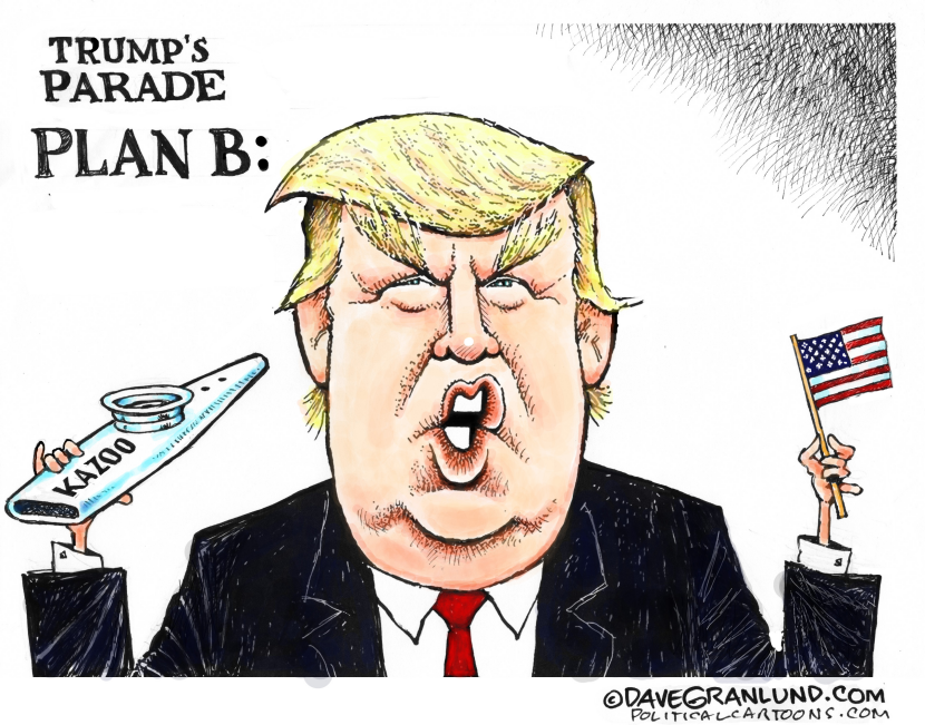 Trump Parade plan B