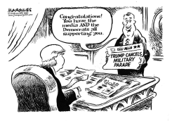 MILITARY PARADE CANCELED by Jimmy Margulies