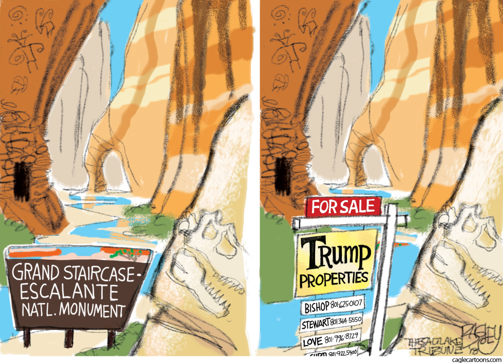  TRUMPLAND by Pat Bagley