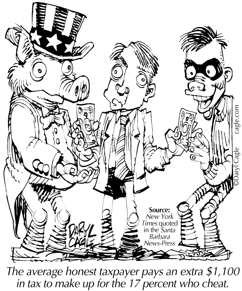 TRUE - Tax Cheat Tax