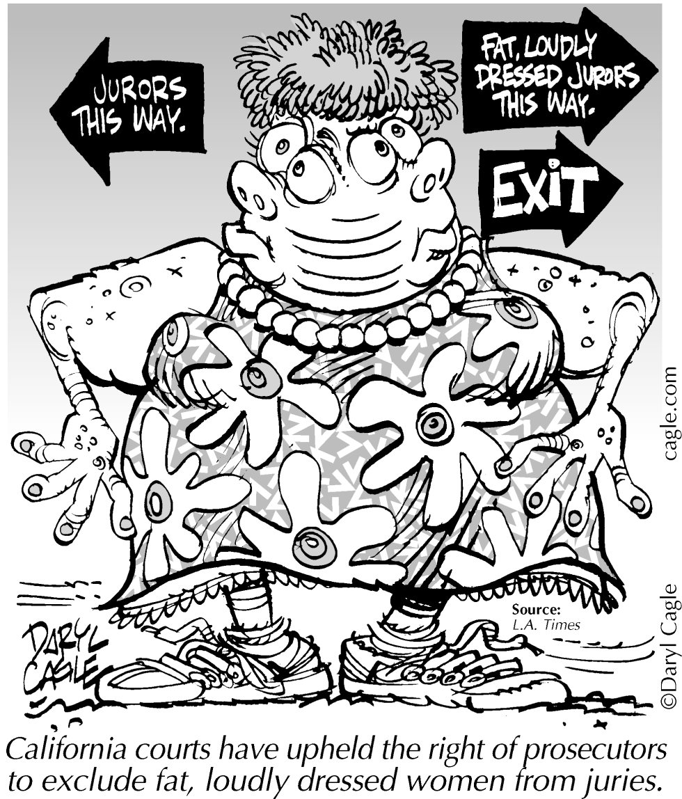 TRUE - Fat Loud Women and Courts
