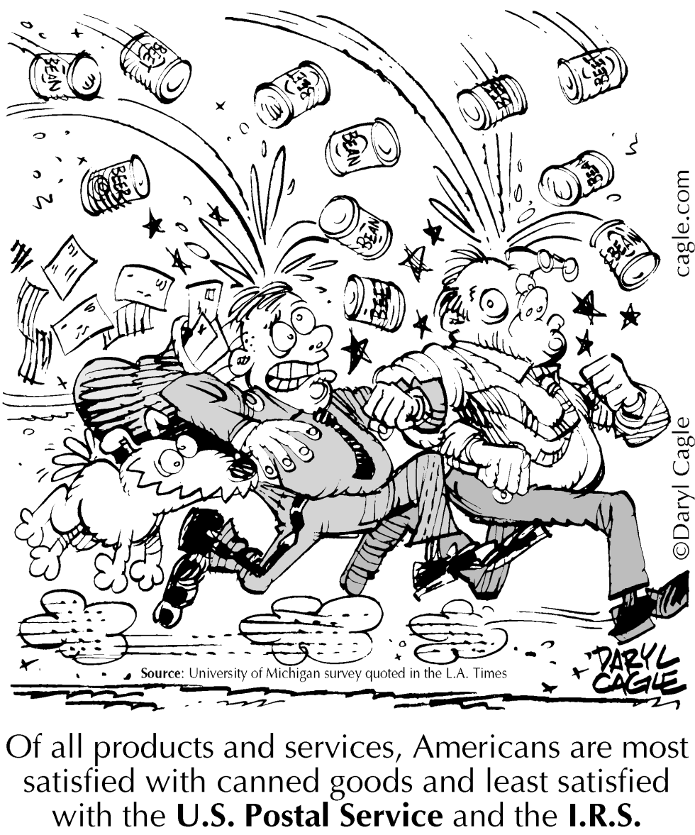 TRUE - USPS IRS and Cans