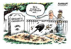 GIULIANI'S CREDIBILITY by Jimmy Margulies