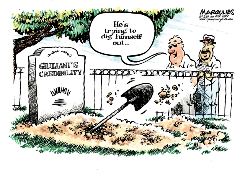 Giuliani's Credibility color