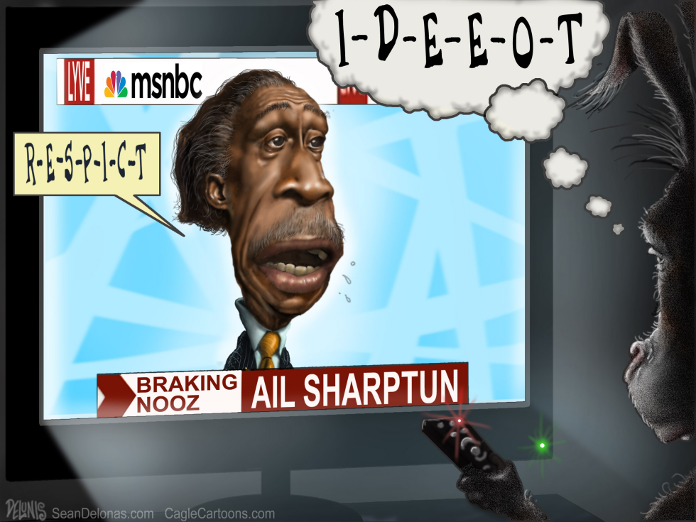  AL SHARPTONRESPICT SPELLING by Sean Delonas