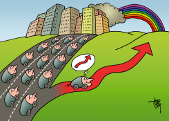 LEAVE THE CROWD BEHIND by Arend Van Dam