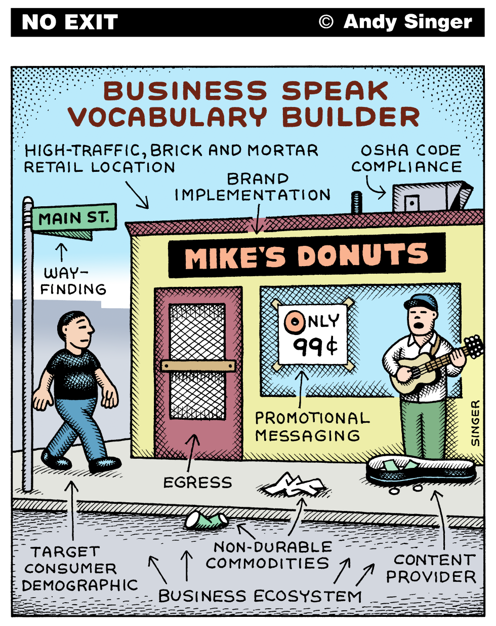 Business Speak Vocabulary Builder color version