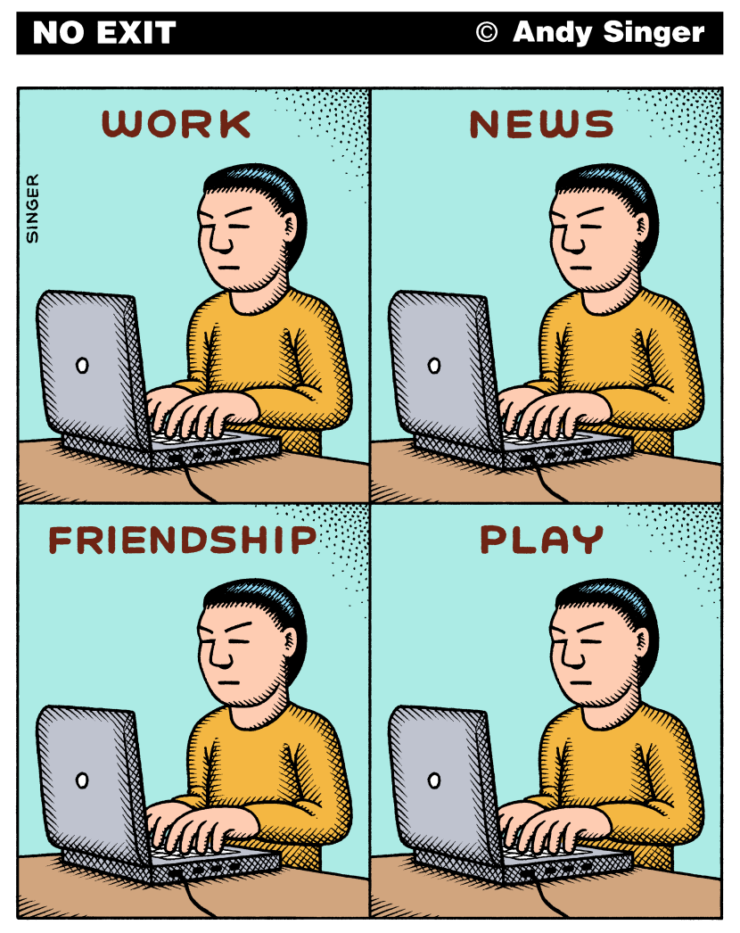 Work News Friendship Play color version