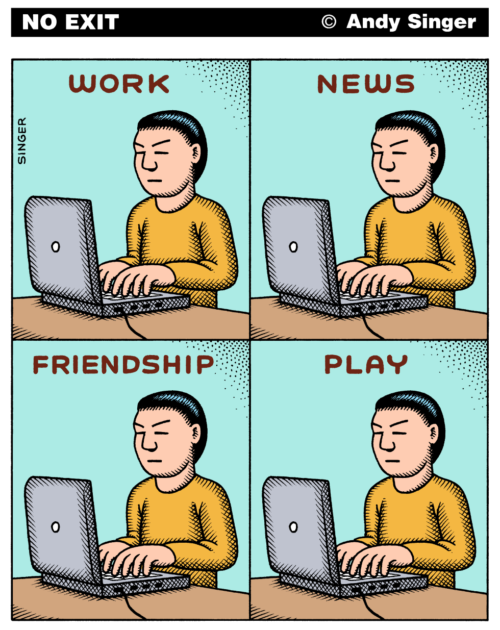 Work News Friendship Play color version