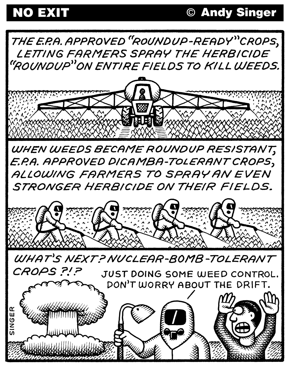 RoundUp Dicamba GMO Crops