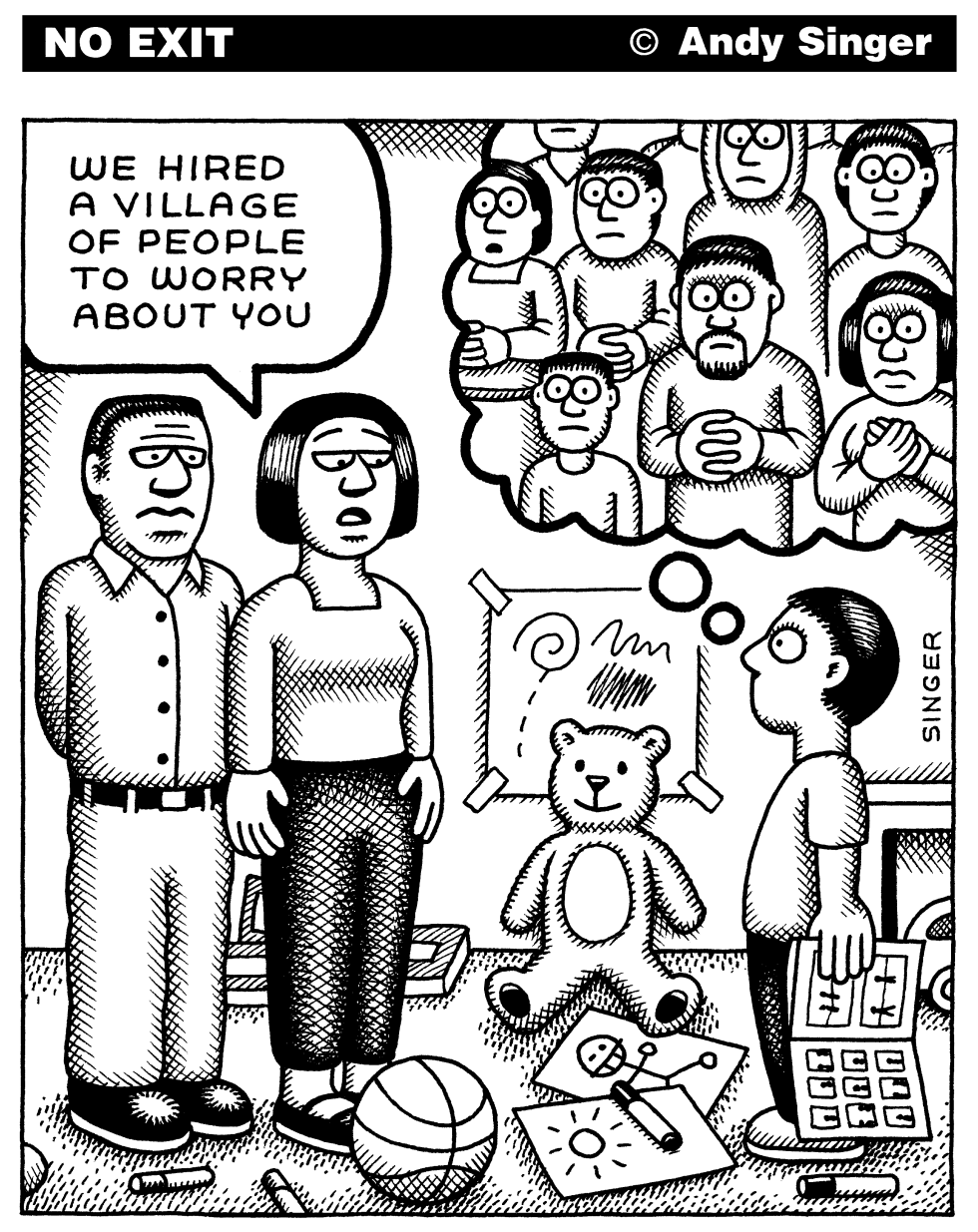 Hired a Village to Worry
