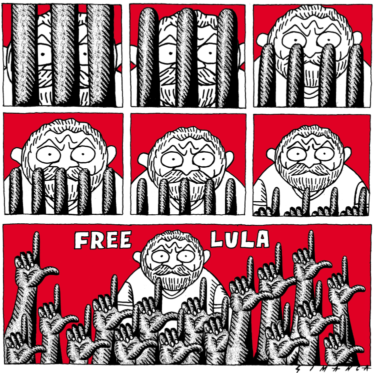 FREE LULA DA SILVA by Osmani Simanca