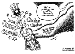TRUMP COAL EMISSIONS POLICY by Jimmy Margulies