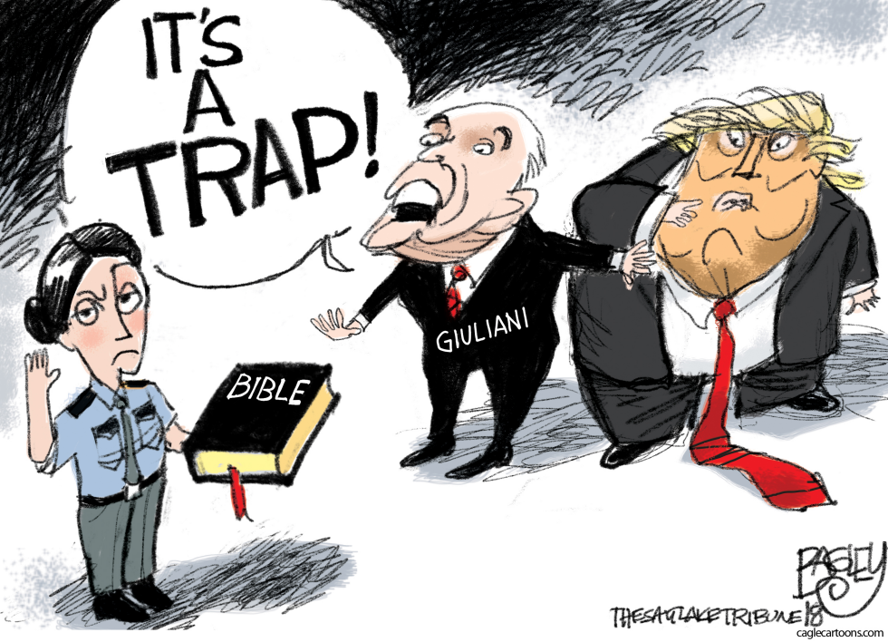  TELL THE TRUTH by Pat Bagley