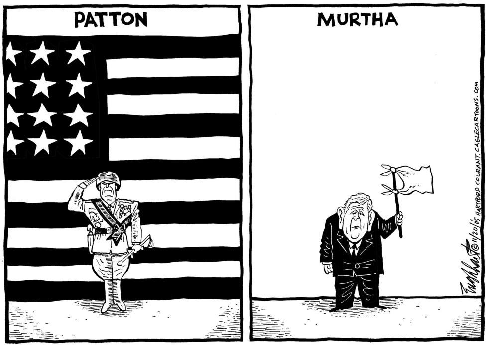 Murtha Surrenders