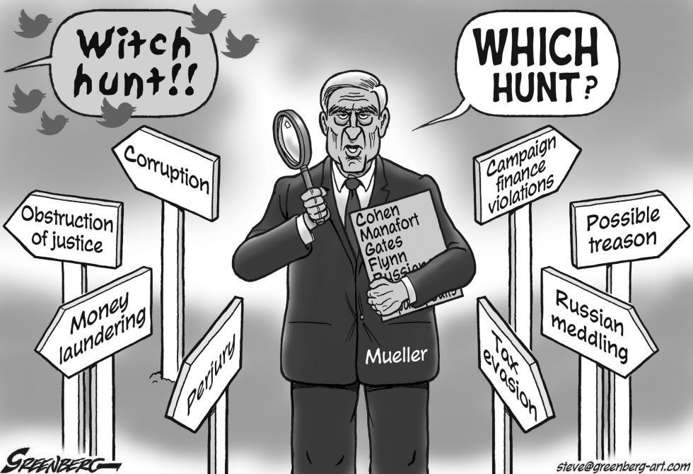 Mueller Which Hunt bw