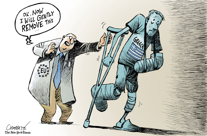 Greece emerges from bailout