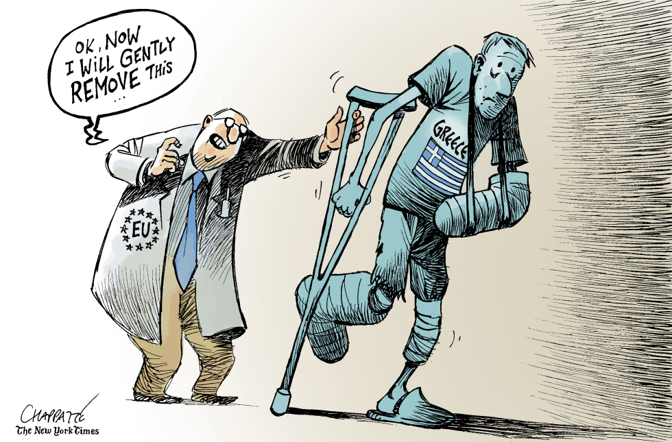 Greece emerges from bailout