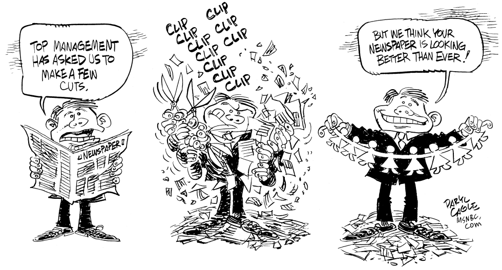 Newspaper Cuts