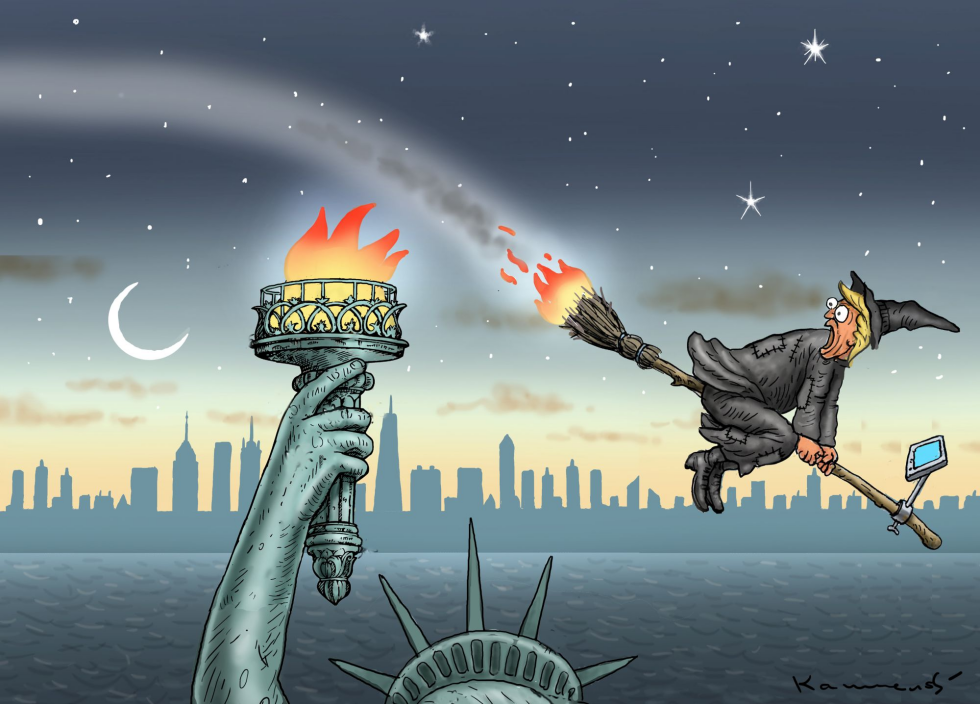 Witch Hunt and Lady Liberty