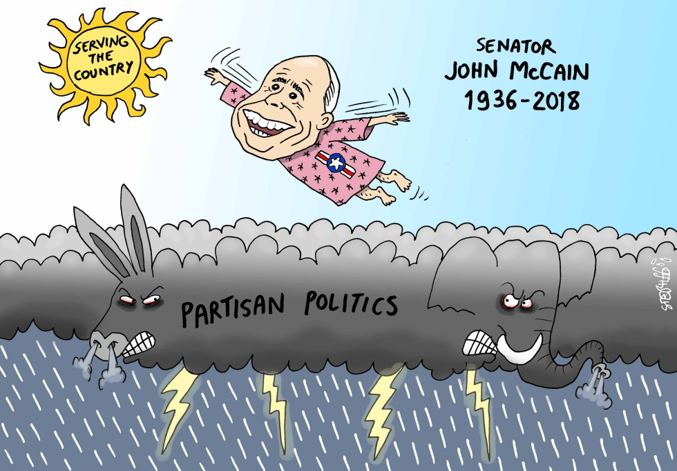 John McCain above Partisan Politics