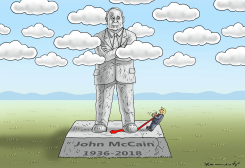 JOHN MCCAIN by Marian Kamensky