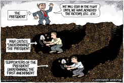 UNDERMINING THE PRESIDENT  by Monte Wolverton