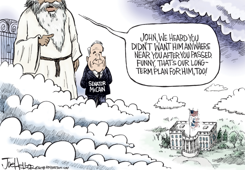 McCain Half Mast