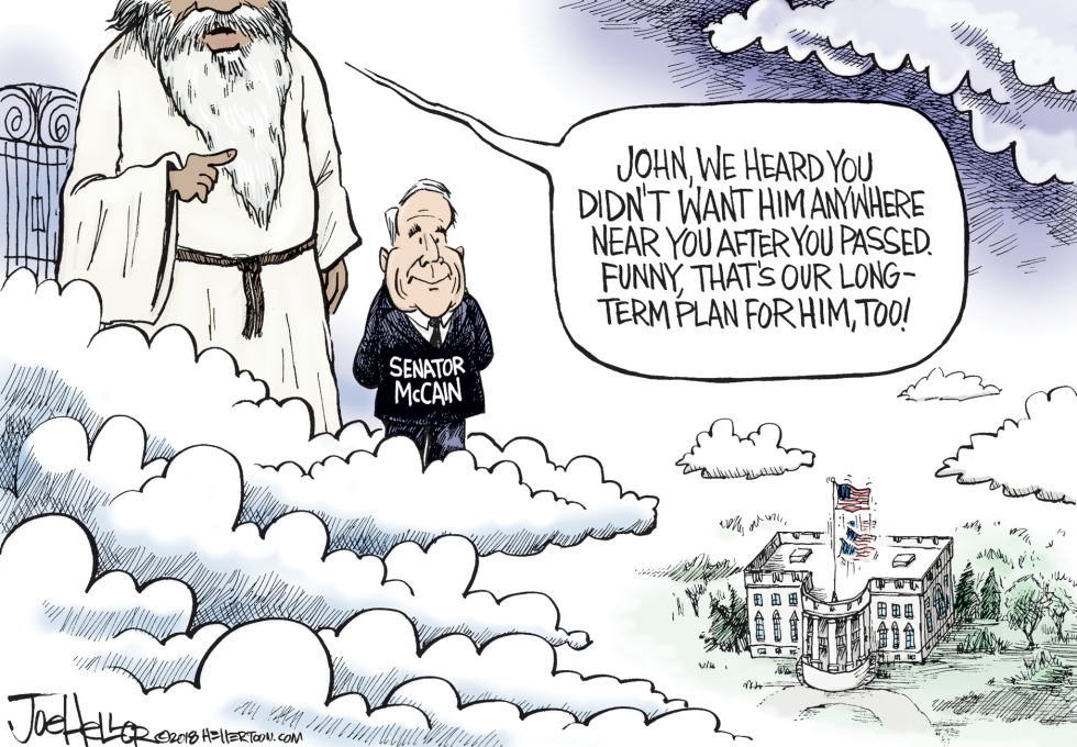 McCain Half Mast