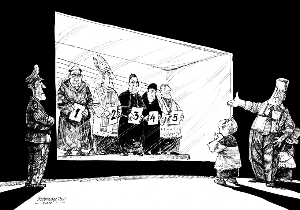 Pedophile Priest Line-Up