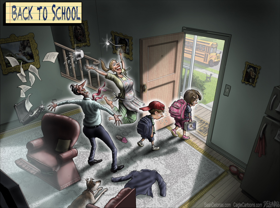  BACK TO SCHOOL REDREW by Sean Delonas