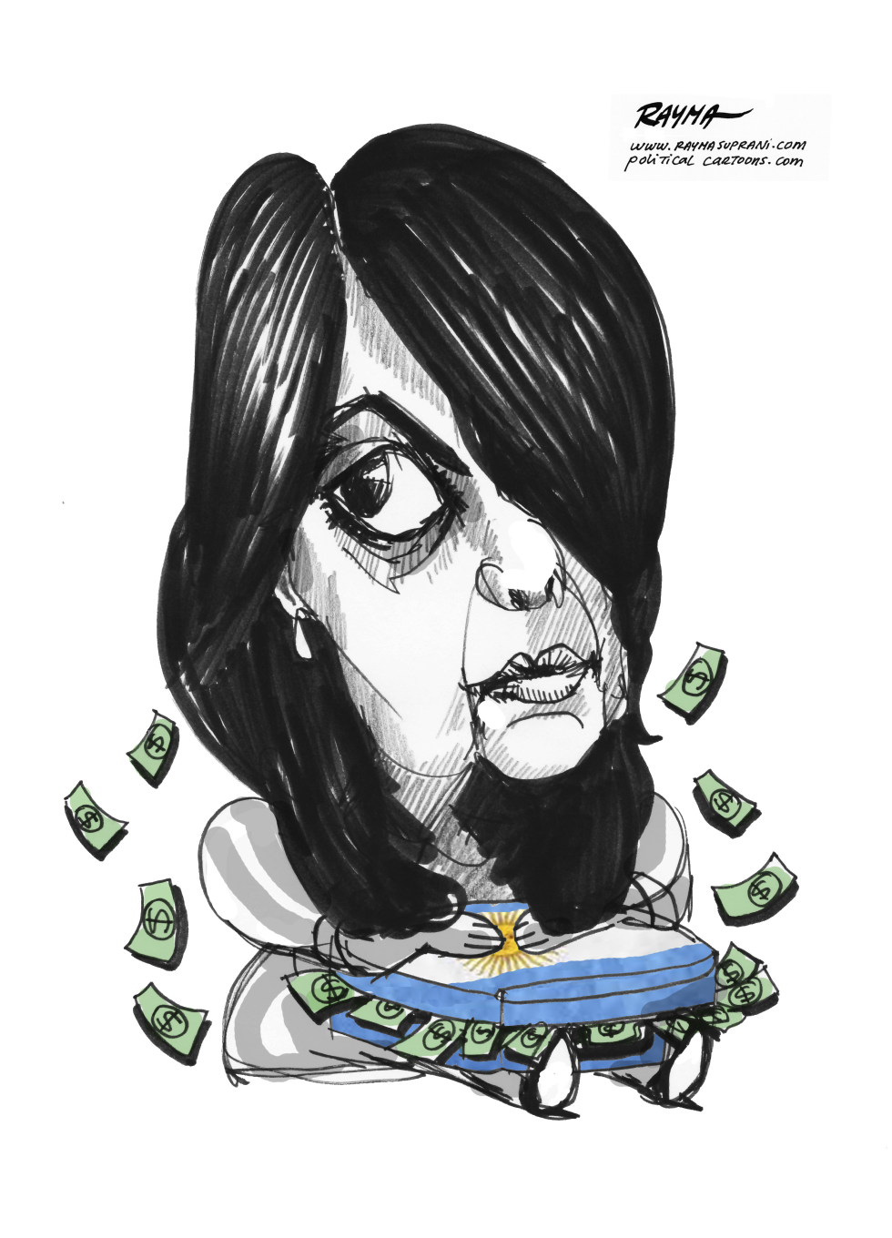  CRISTINA KIRCHNER by Rayma Suprani