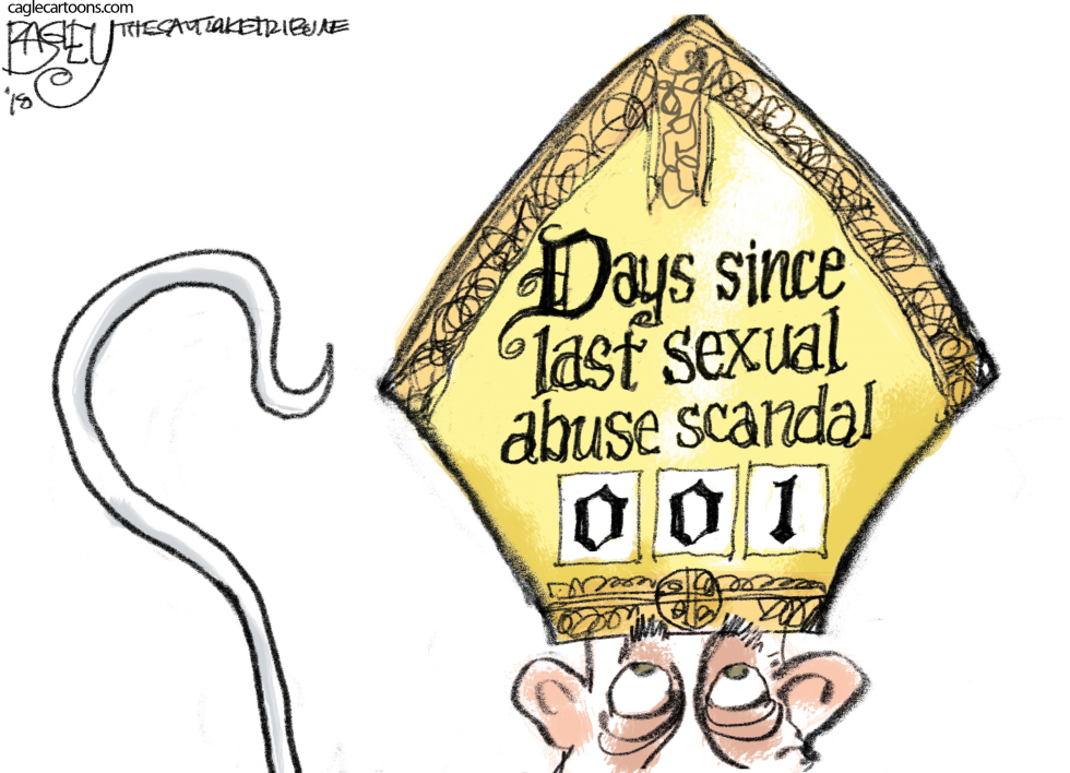  POPE'S HAT by Pat Bagley