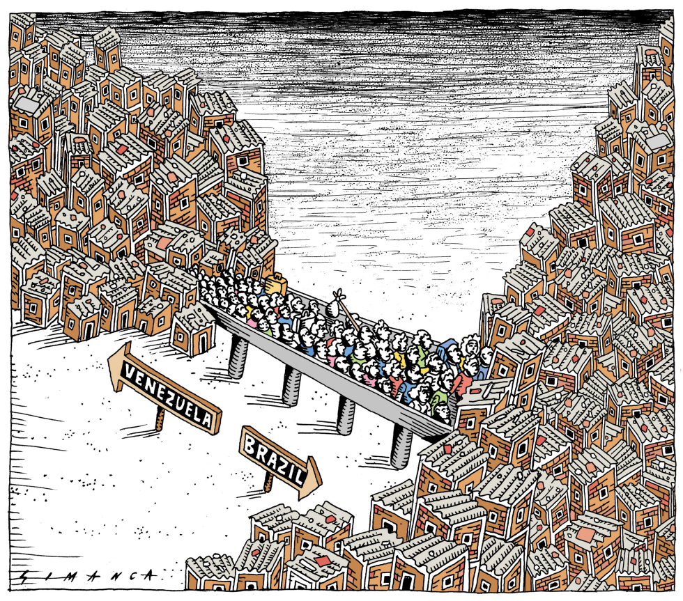  VENEZUELAN IMMIGRANTS by Osmani Simanca