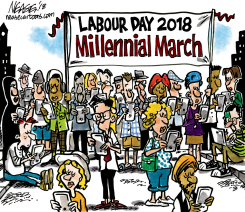 MILENNIAL MARCH by Steve Nease