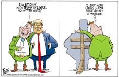 LOCAL OK STICKIN' WITH TRUMP by Bruce Plante