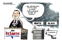 DESANTIST RACIST CAMPAIGN FOR FLORIDA GOVERNOR by Jimmy Margulies