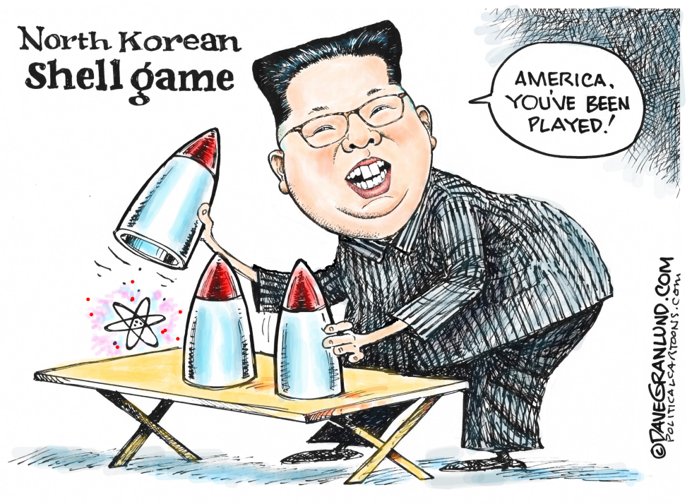  NORTH KOREA GAMES by Dave Granlund