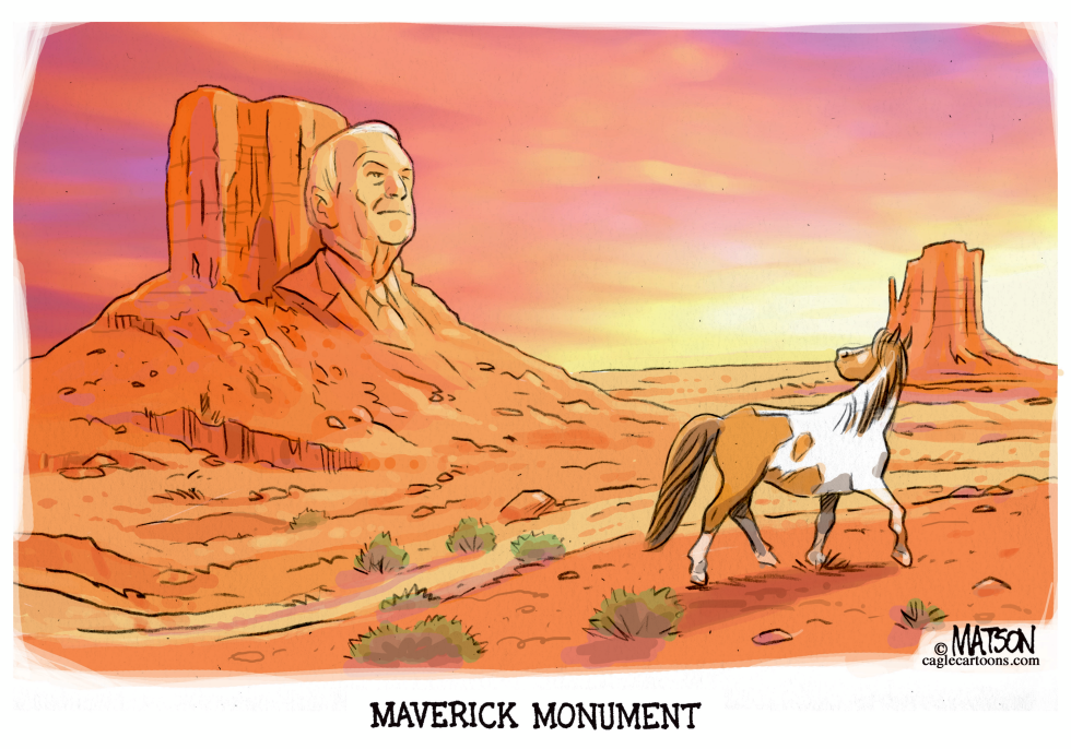 McCain Maverick Monument