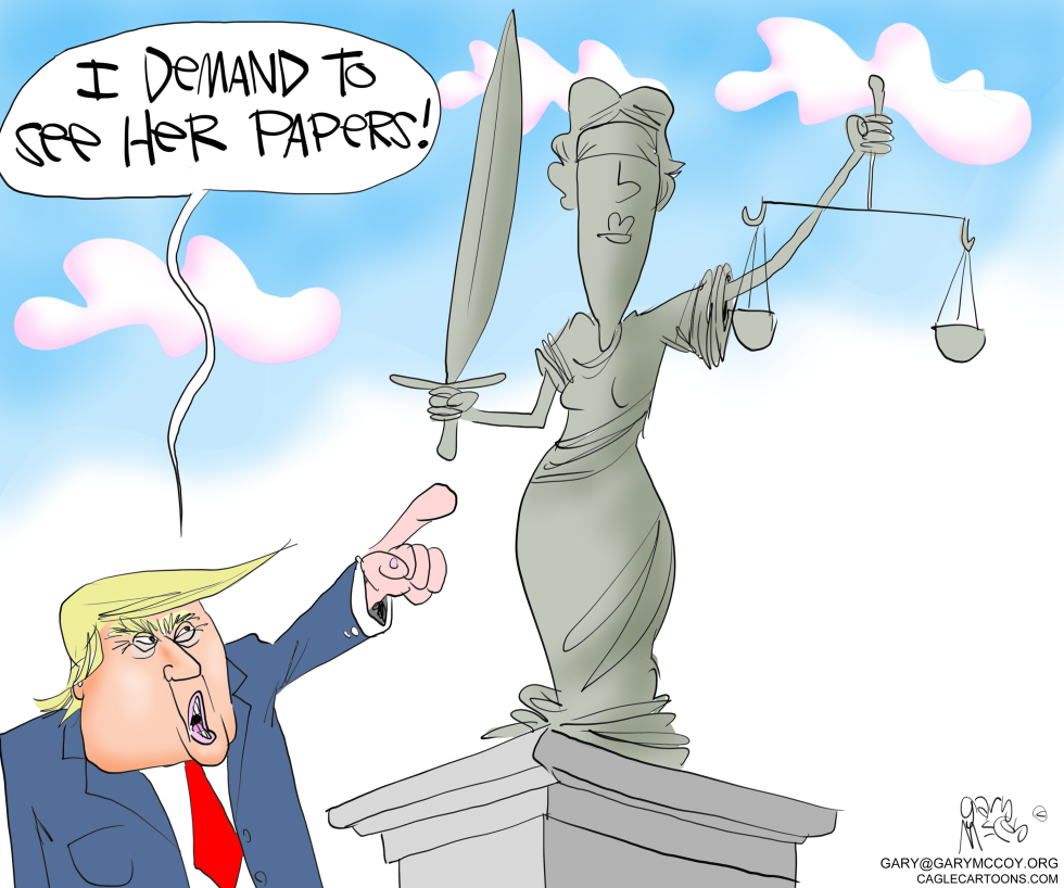  LADY JUSTICE'S PAPERS by Gary McCoy